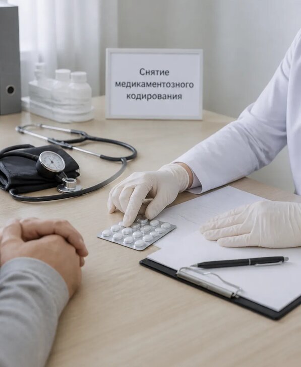 Снятие медикаментозного кодирования в Ахтубинске от 5178 р. | Медзона