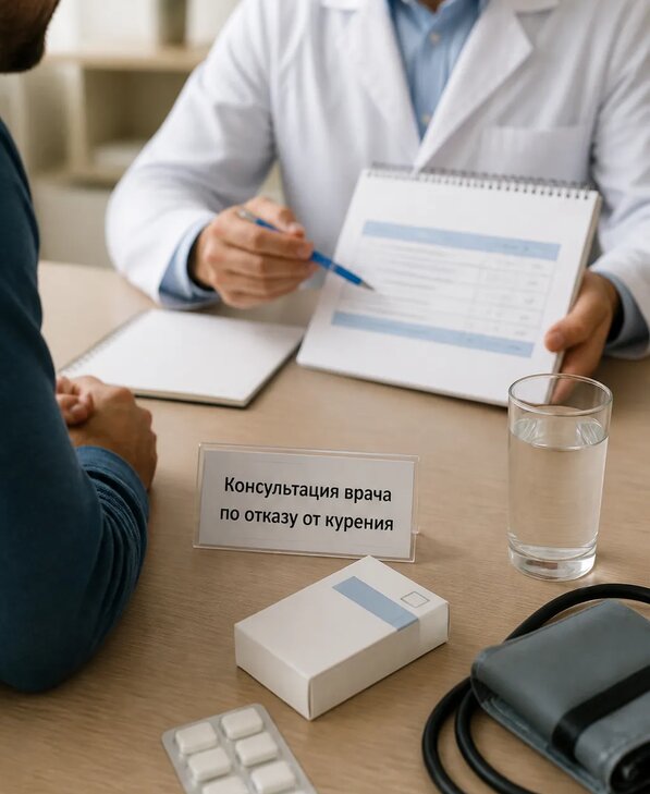 Консультация врача по отказу от курения для взрослых в Ахтубинске